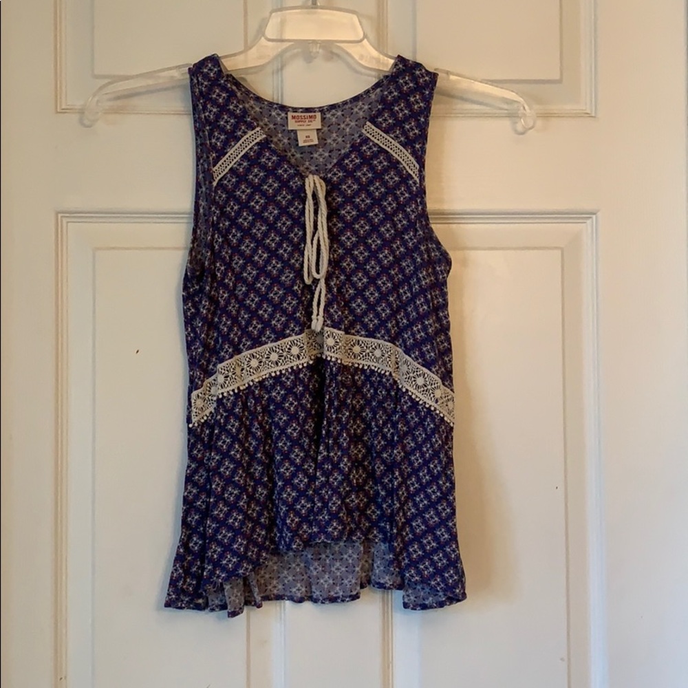 tribal pattern tank top
